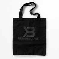Better Bodies BB SHOPPING BAG BLACK – plátěná taška Better Bodies černá