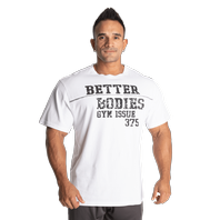 Better Bodies UNION ORIGINAL TEE WHITE – tričko Better Bodies bílé