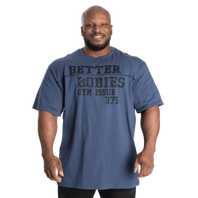 Better Bodies UNION ORIGINAL TEE SKY BLUE – tričko Better Bodies modré