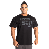 Better Bodies UNION ORIGINAL TEE BLACK – tričko Better Bodies černé