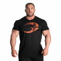 Gasp CADET TEE BLACK/FLAME – tričko Gasp černo-oranžové