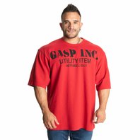 Gasp IRON THERMAL TEE CHILI RED – tričko Gasp červené